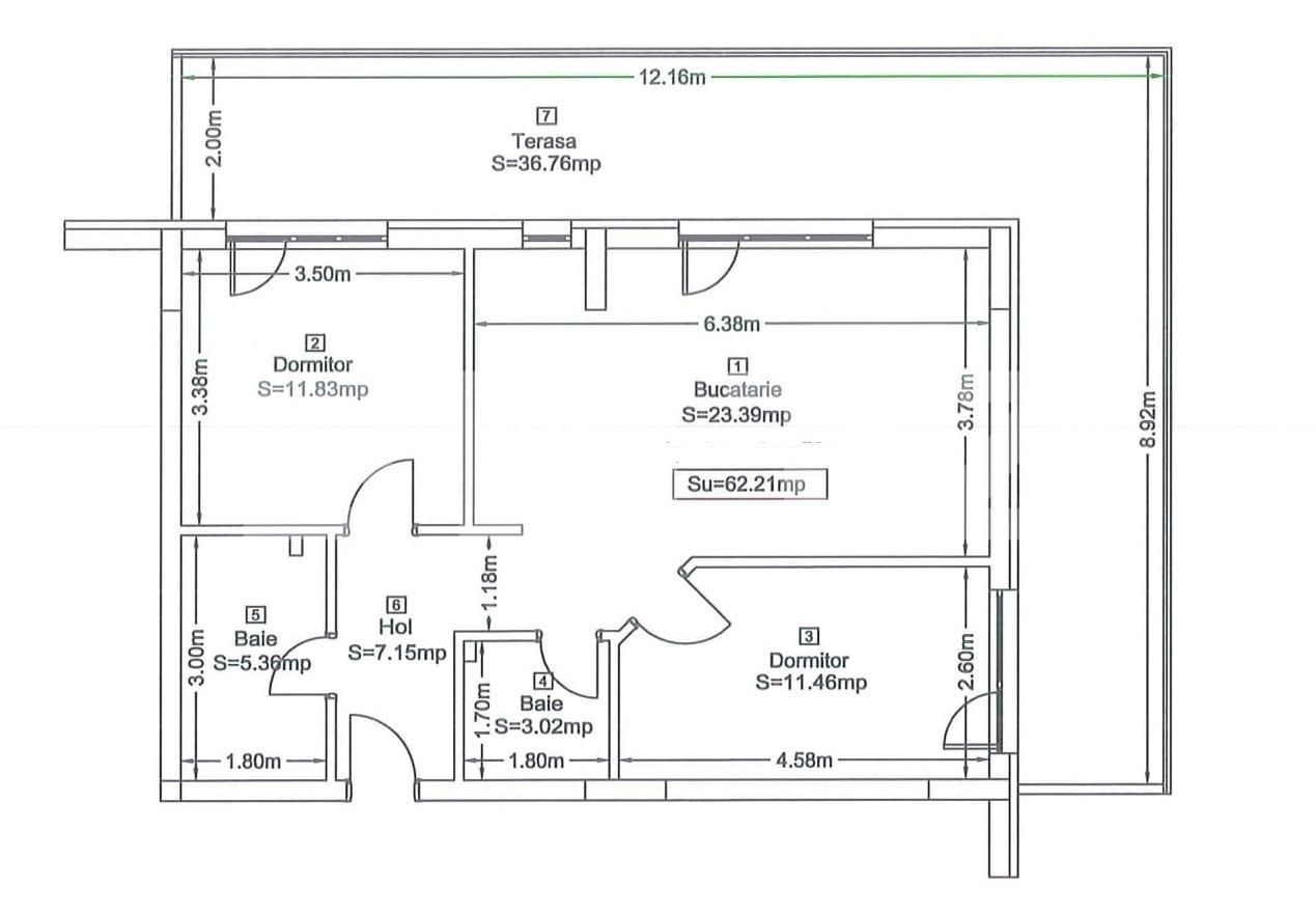 Apartament de vânzare 3 camere Manastur - 46743AV | BLITZ Cluj-Napoca | Poza3