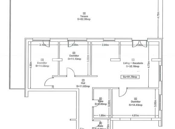 Apartament de vânzare 4 camere Manastur - 46749AV | BLITZ Cluj-Napoca | Poza5