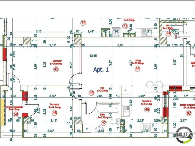 Apartament de vânzare 3 camere Central - 4675AV | BLITZ Cluj-Napoca | Poza1
