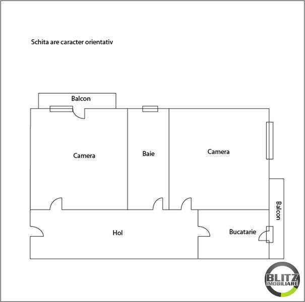 Apartament de vânzare 2 camere Gheorgheni - 4690AV | BLITZ Cluj-Napoca | Poza1