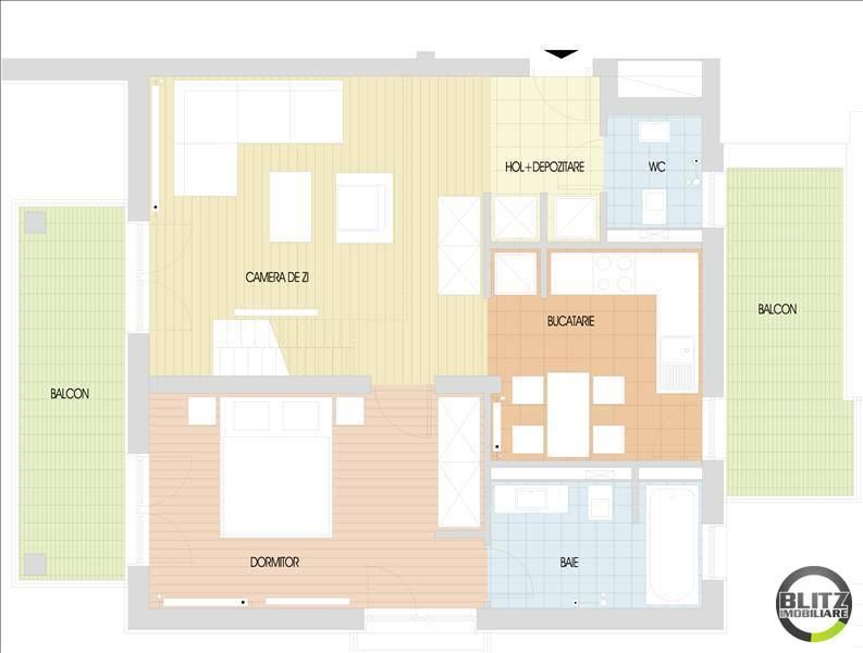 Apartament de vânzare 3 camere Iris - 470AV | BLITZ Cluj-Napoca | Poza1