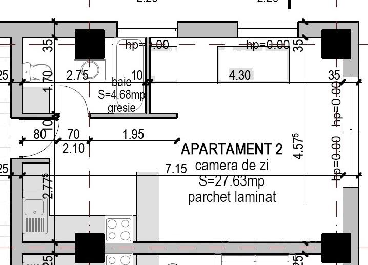 Garsonieră de vânzare Marasti - 47043AV | BLITZ Cluj-Napoca | Poza1