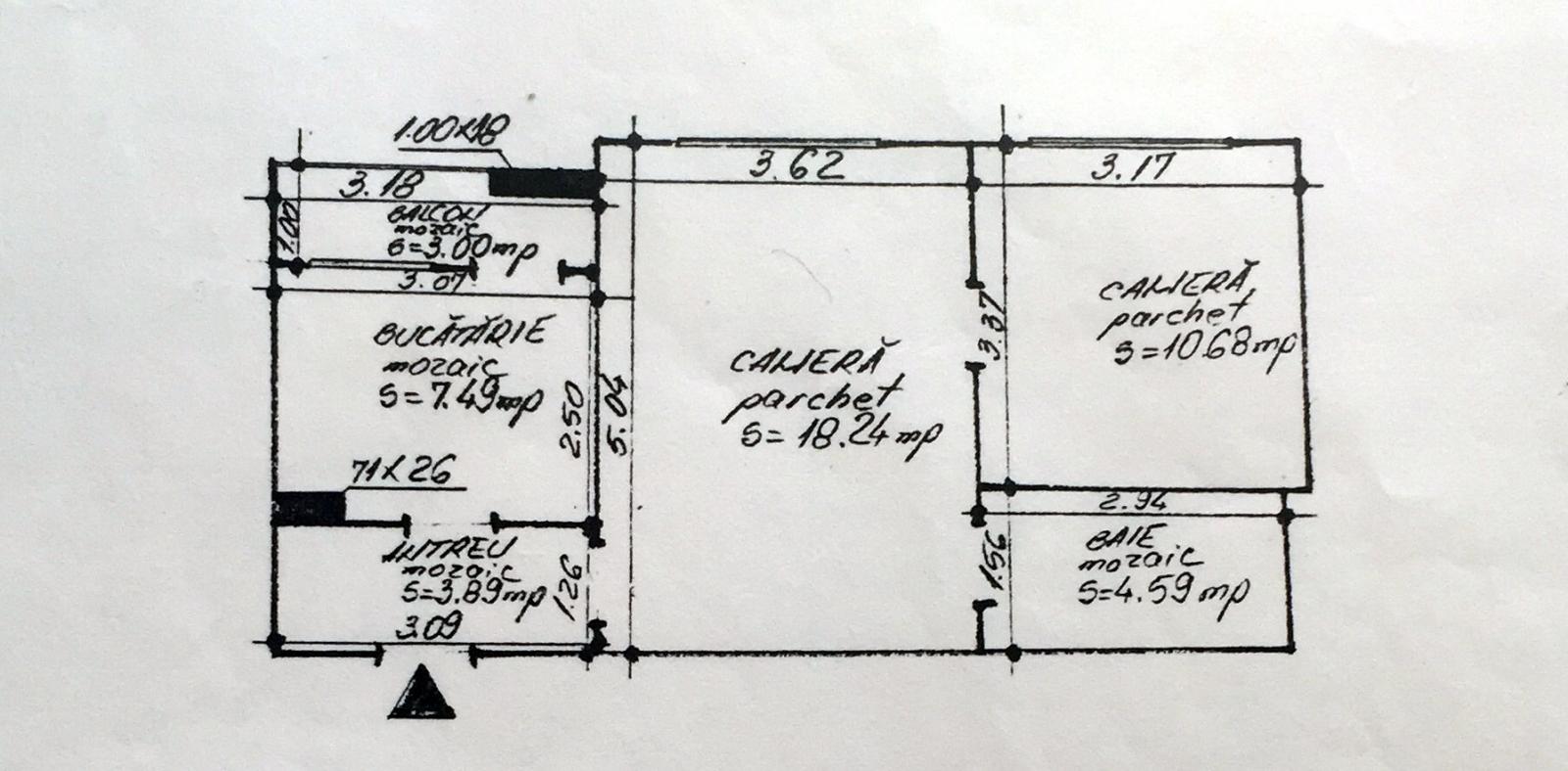 Apartament de vânzare 2 camere Central - 47058AV | BLITZ Cluj-Napoca | Poza1
