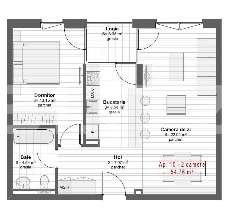 Apartament de vânzare 2 camere Central - 47103AV | BLITZ Cluj-Napoca | Poza3
