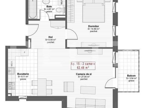 Apartament de vânzare 2 camere Central - 47108AV | BLITZ Cluj-Napoca | Poza1