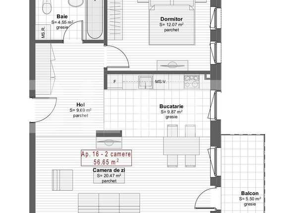 Apartament de vânzare 2 camere Central - 47109AV | BLITZ Cluj-Napoca | Poza1