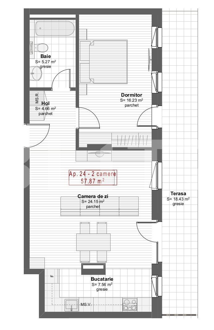 Apartament de vânzare 2 camere Central - 47112AV | BLITZ Cluj-Napoca | Poza3