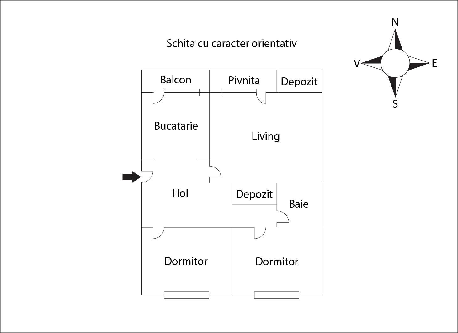 Apartament de vânzare 3 camere Marasti - 47118AV | BLITZ Cluj-Napoca | Poza1
