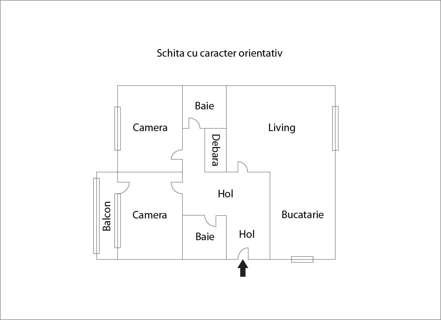 Apartament de vânzare 3 camere Marasti - 47119AV | BLITZ Cluj-Napoca | Poza1