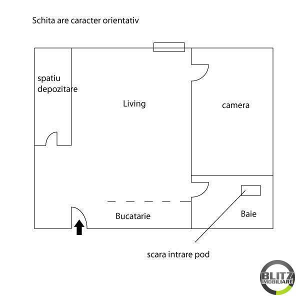 Apartament de vânzare 2 camere Floreşti - 4718AV | BLITZ Cluj-Napoca | Poza1