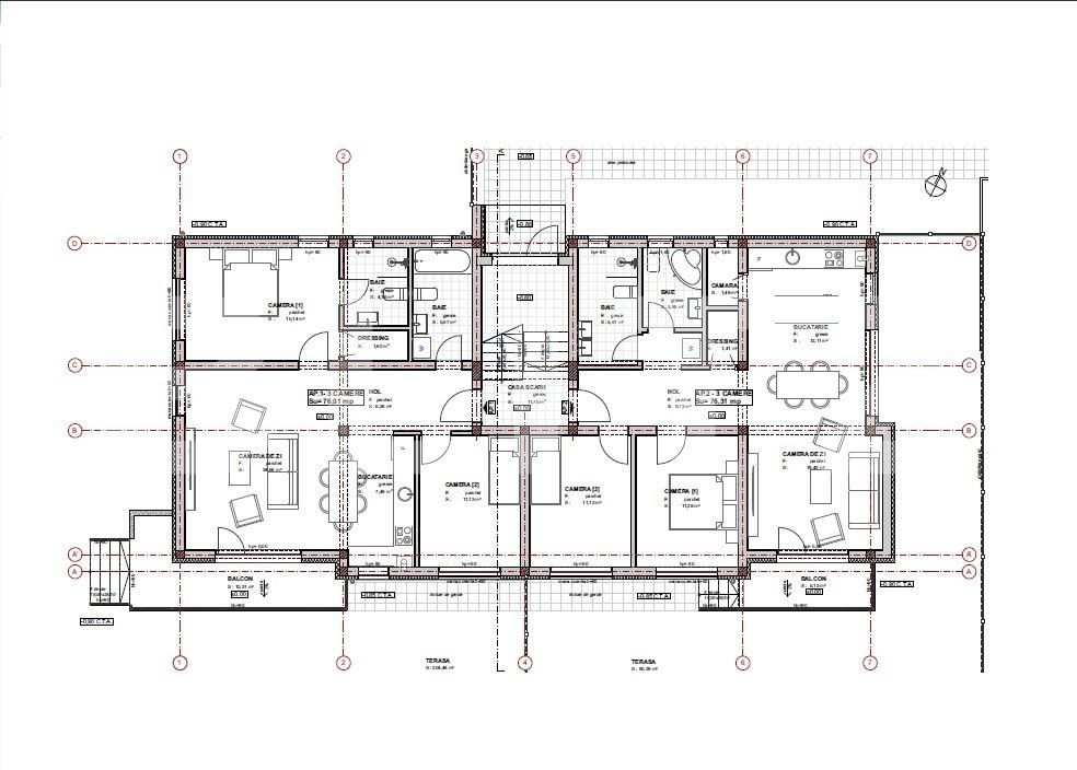 Apartament de vânzare 3 camere Exterior Est - 47287AV | BLITZ Cluj-Napoca | Poza12