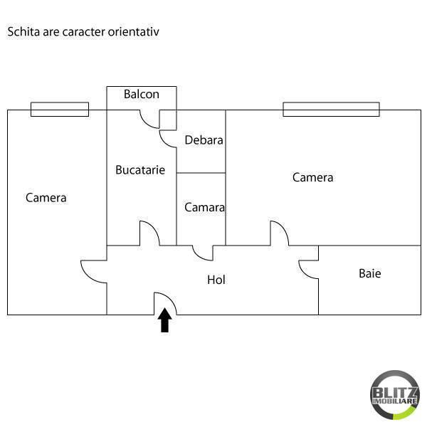 Apartament de vânzare 2 camere Grigorescu - 4729AV | BLITZ Cluj-Napoca | Poza1