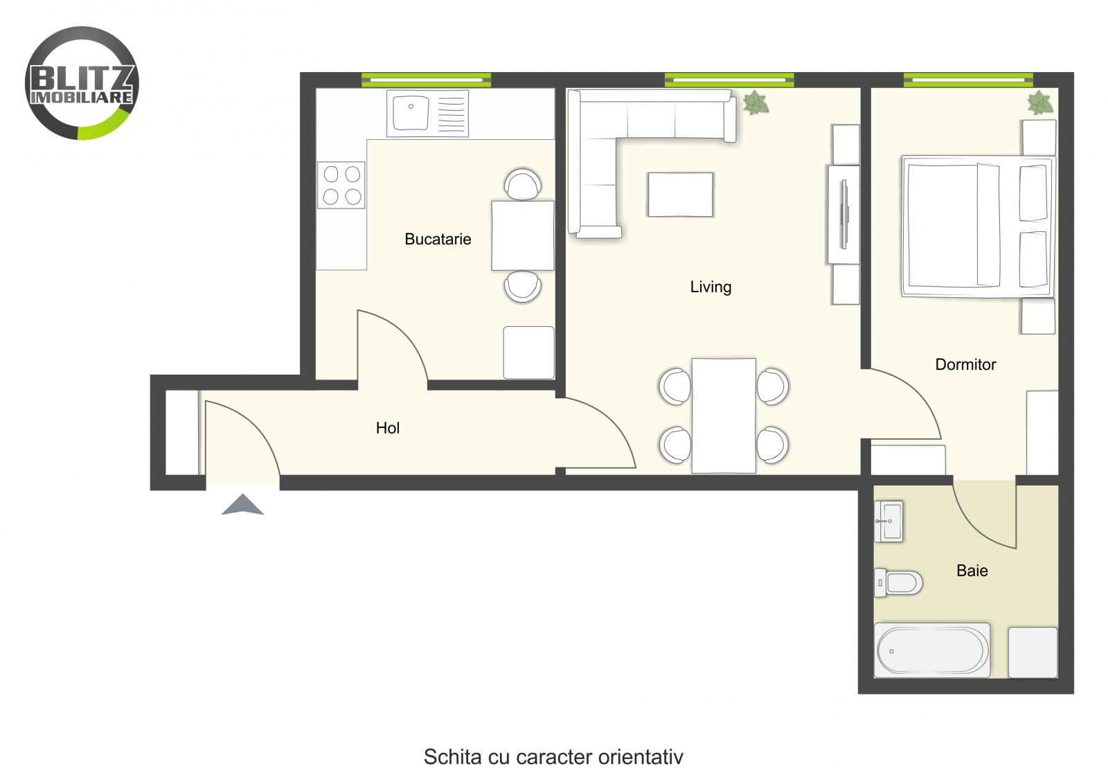 Apartament de vânzare 2 camere Gheorgheni - 47299AV | BLITZ Cluj-Napoca | Poza1