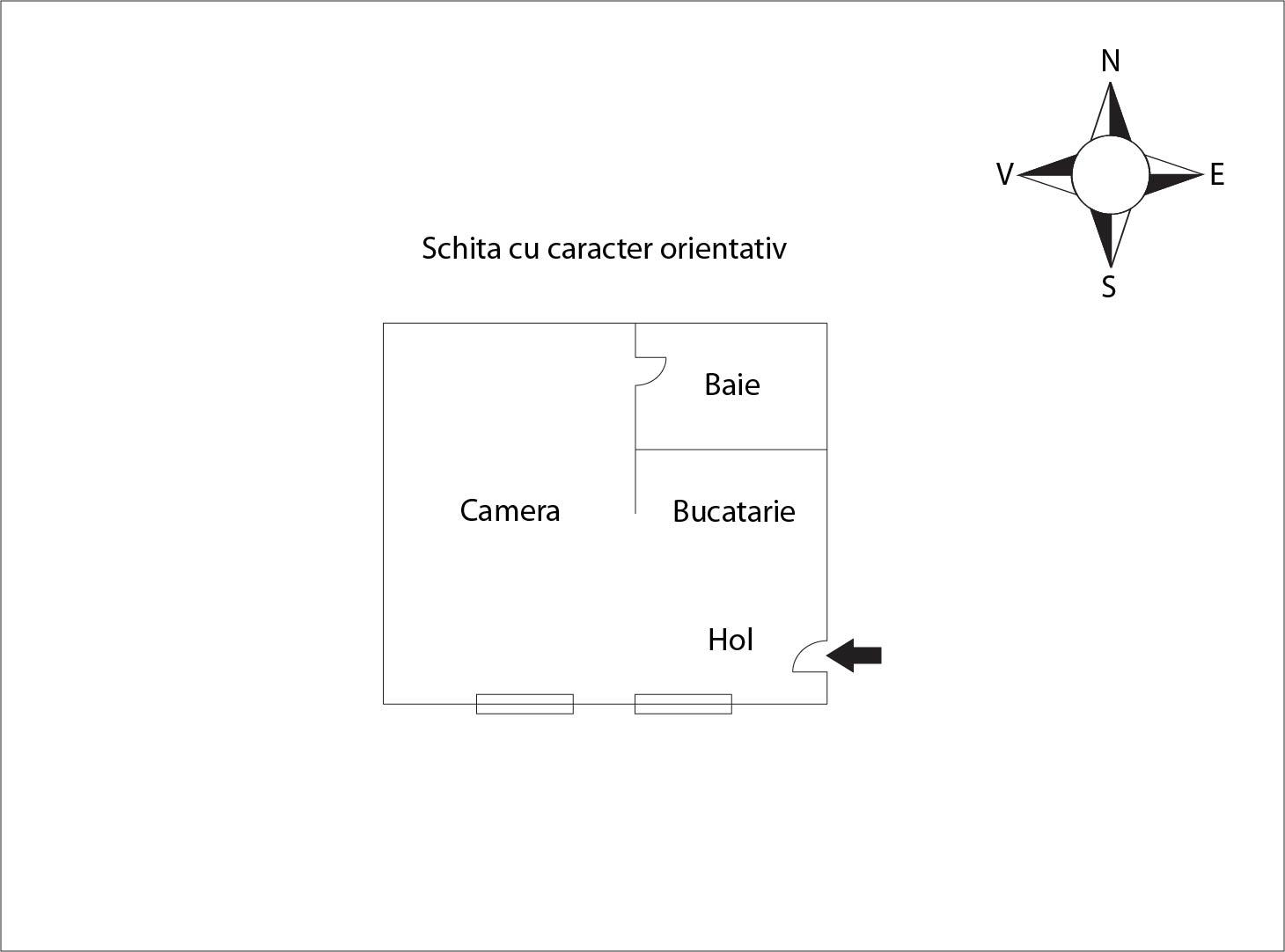 Garsonieră de vânzare Central - 47318AV | BLITZ Cluj-Napoca | Poza1