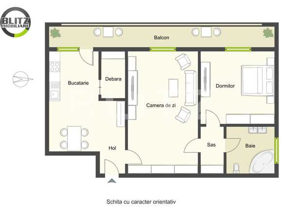 Apartament de vânzare 2 camere Gheorgheni - 47319AV | BLITZ Cluj-Napoca | Poza9