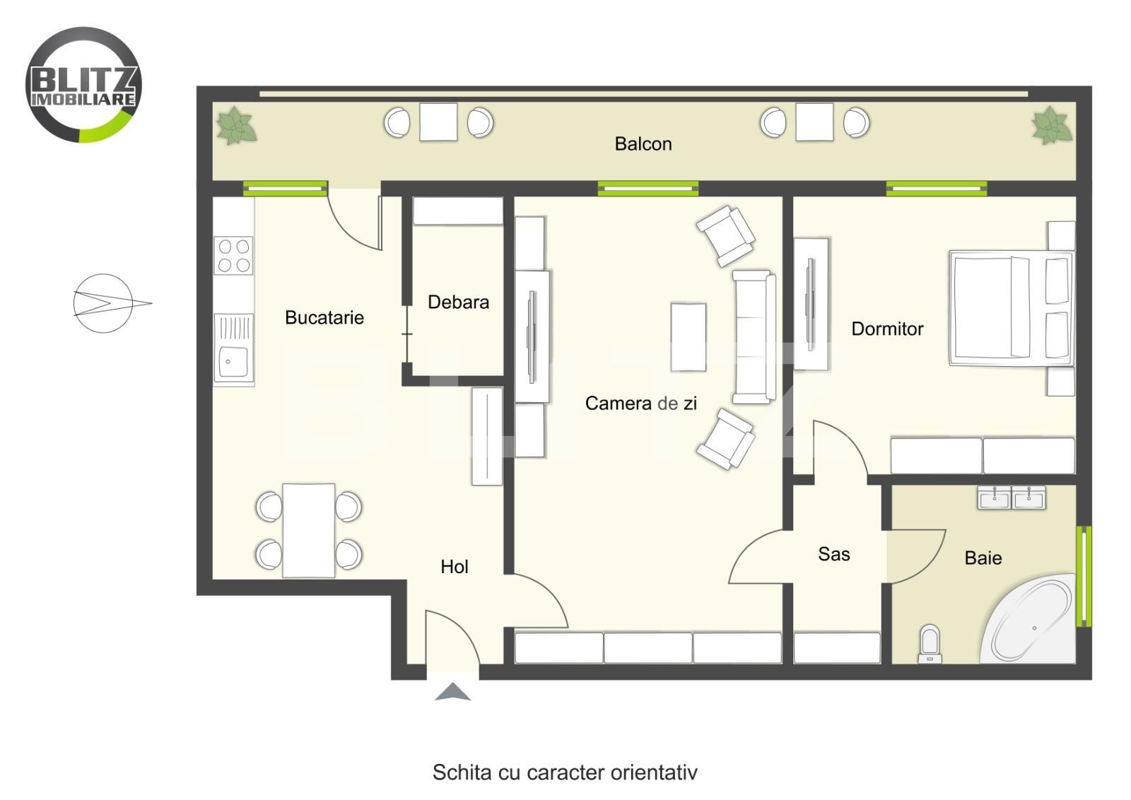 Apartament de vânzare 2 camere Gheorgheni - 47319AV | BLITZ Cluj-Napoca | Poza9