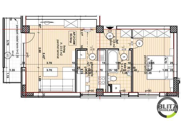 Apartament de vânzare 2 camere Marasti - 4732AV | BLITZ Cluj-Napoca | Poza1