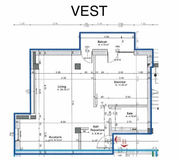 Apartament de vânzare 2 camere Bună Ziua - 47340AV | BLITZ Cluj-Napoca | Poza1