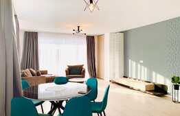 Apartament 3 camere, 90 mp, mobilat lux, prima inchiriere, parcare subterana, Complex Grand Park