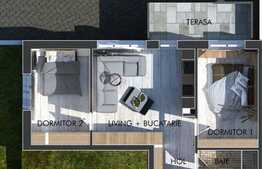 3 camere, semifinisat, 61 mp zona Subcetate, 