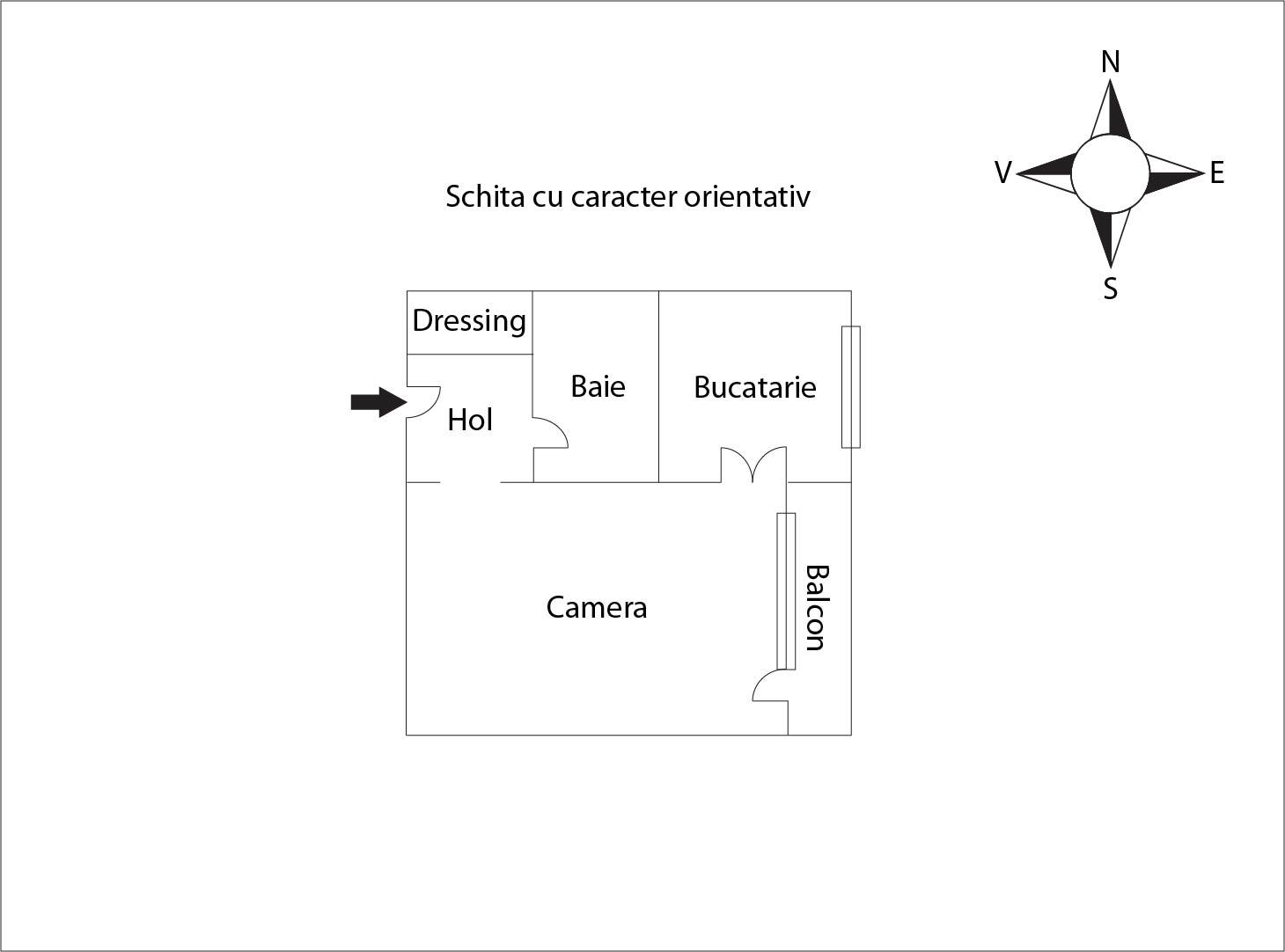 Garsonieră de vânzare Manastur - 47521AV | BLITZ Cluj-Napoca | Poza1
