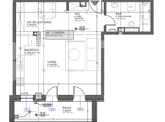 Garsonieră de vânzare Marasti - 47532AV | BLITZ Cluj-Napoca | Poza3