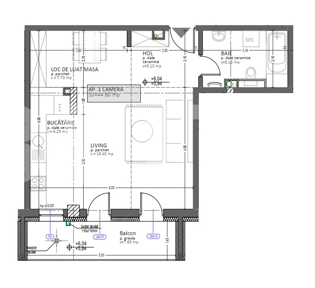 Garsonieră de vânzare Marasti - 47532AV | BLITZ Cluj-Napoca | Poza3