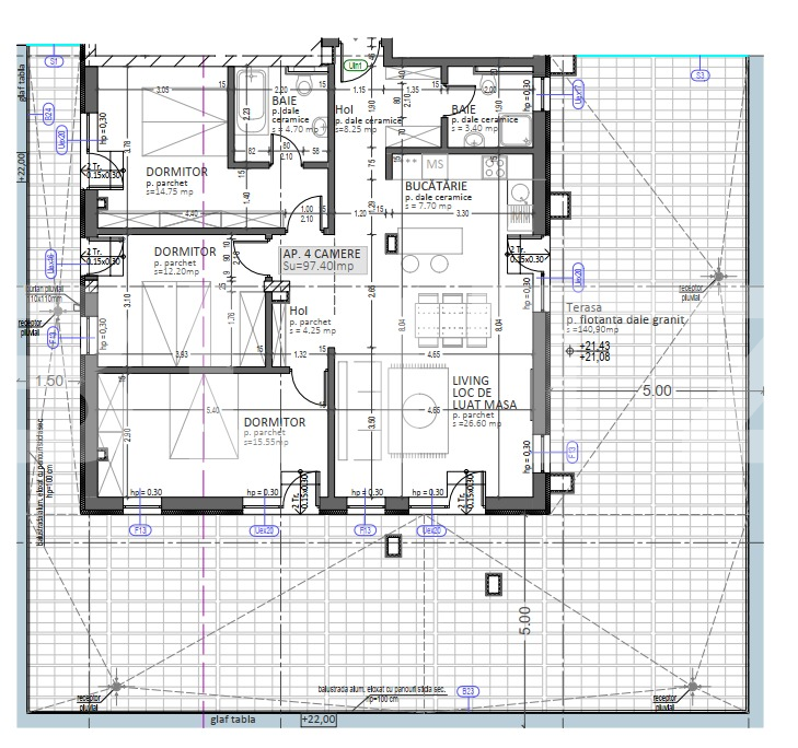Apartament de vânzare 4 camere Marasti - 47549AV | BLITZ Cluj-Napoca | Poza4