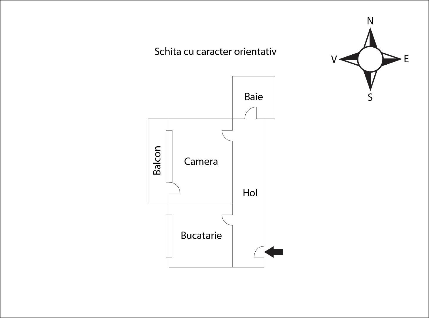 Garsonieră de vânzare Floreşti - 47564AV | BLITZ Cluj-Napoca | Poza1