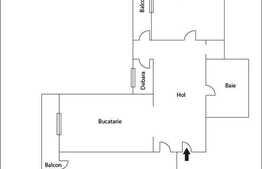 Apartament decomandat de vanzare cu 2 camere, 50 mp in zona Expo Transilvania