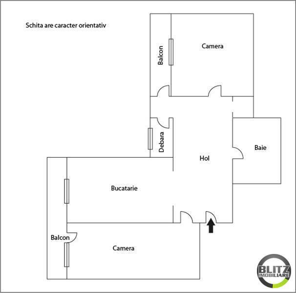 Apartament de vânzare 2 camere Marasti - 4757AV | BLITZ Cluj-Napoca | Poza1