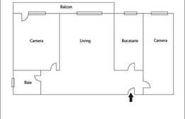 De vanzare apartament cu 3 camere in zona FSEGA