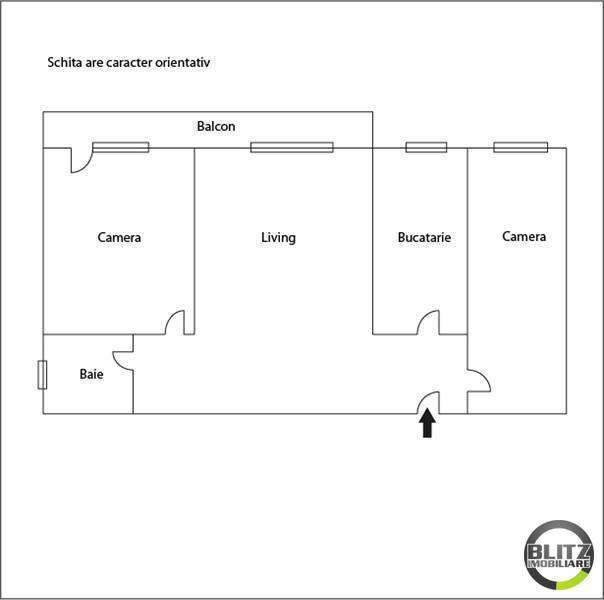 Apartament de vânzare 2 camere Gheorgheni - 4759AV | BLITZ Cluj-Napoca | Poza1