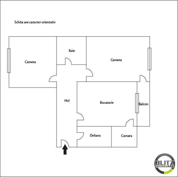 Apartament de vânzare 2 camere Marasti - 4761AV | BLITZ Cluj-Napoca | Poza1