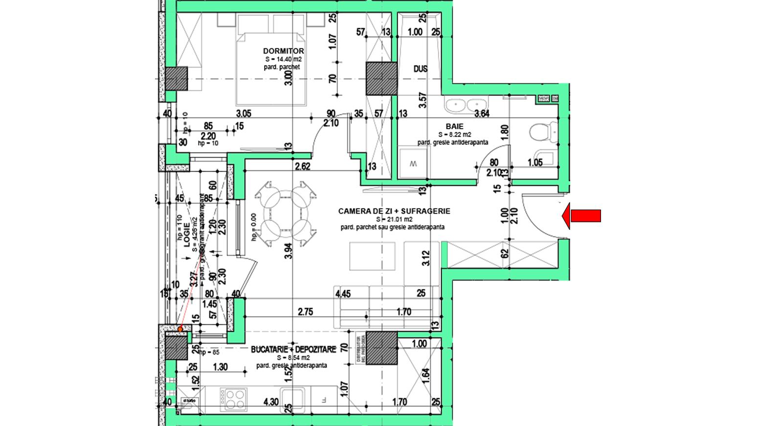 Apartament de vânzare 2 camere Manastur - 47656AV | BLITZ Cluj-Napoca | Poza1