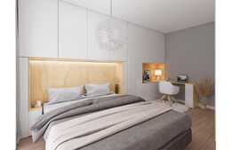 Apartament 2 camere, 55.75 mp, semifinisat ,orientare Vestica