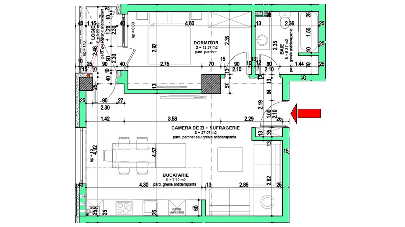 Apartament de vânzare 2 camere Manastur - 47658AV | BLITZ Cluj-Napoca | Poza1