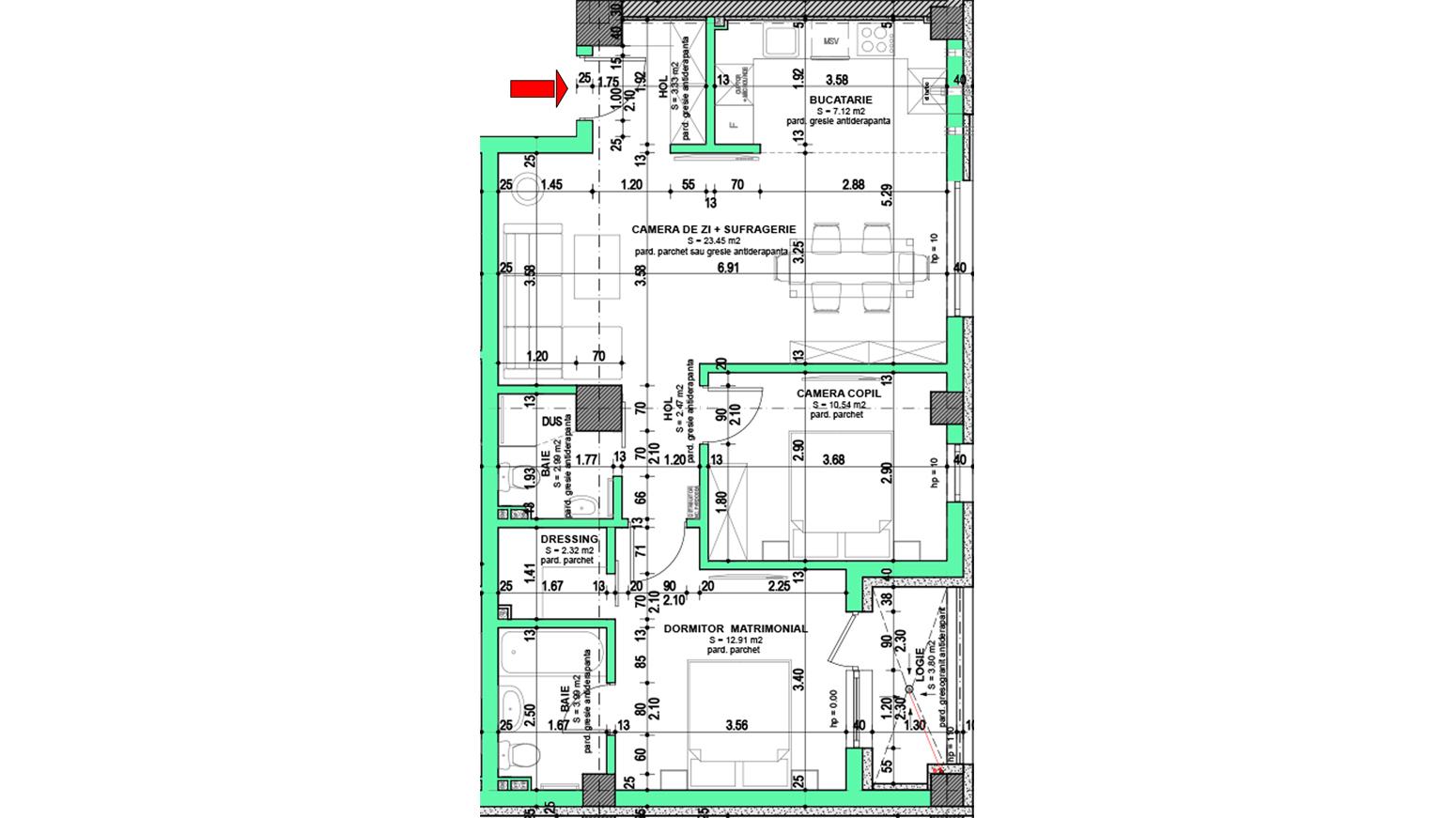 Apartament de vânzare 3 camere Manastur - 47659AV | BLITZ Cluj-Napoca | Poza1