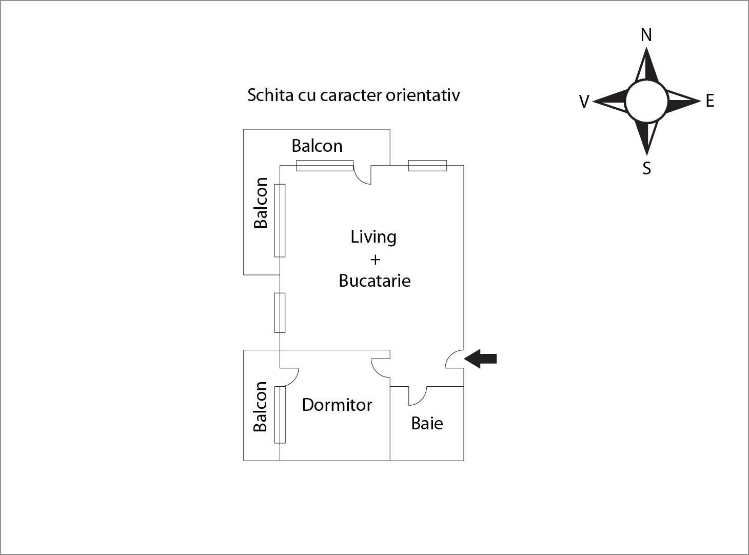 Apartament de vânzare 2 camere Floreşti - 47662AV | BLITZ Cluj-Napoca | Poza1