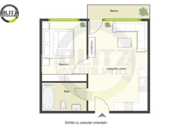 Apartament de vânzare 2 camere Marasti - 47696AV | BLITZ Cluj-Napoca | Poza1