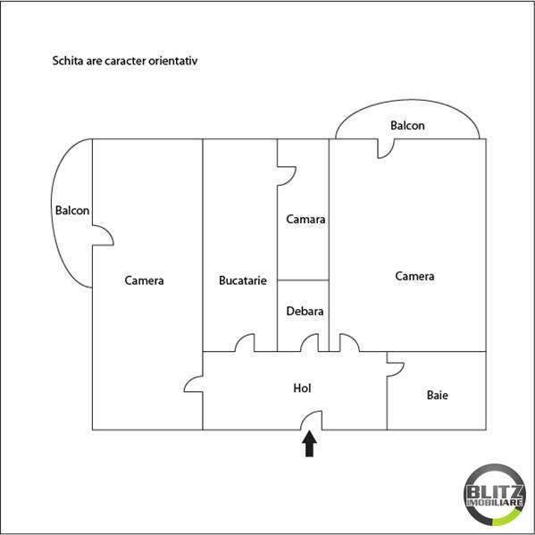 Apartament de vânzare 2 camere Plopilor - 4773AV | BLITZ Cluj-Napoca | Poza1