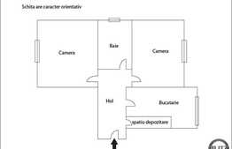 Apartament de vanzare 2 camere, 51 mp, decomandat, Marasti