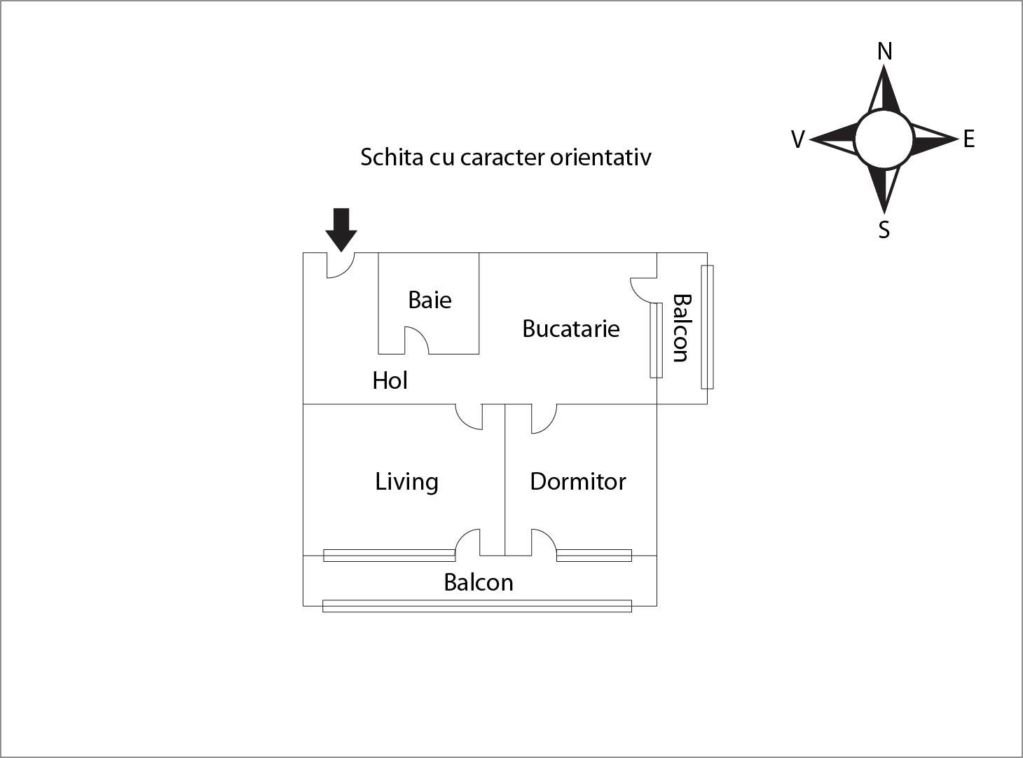 Apartament de vânzare 2 camere Floreşti - 47810AV | BLITZ Cluj-Napoca | Poza1