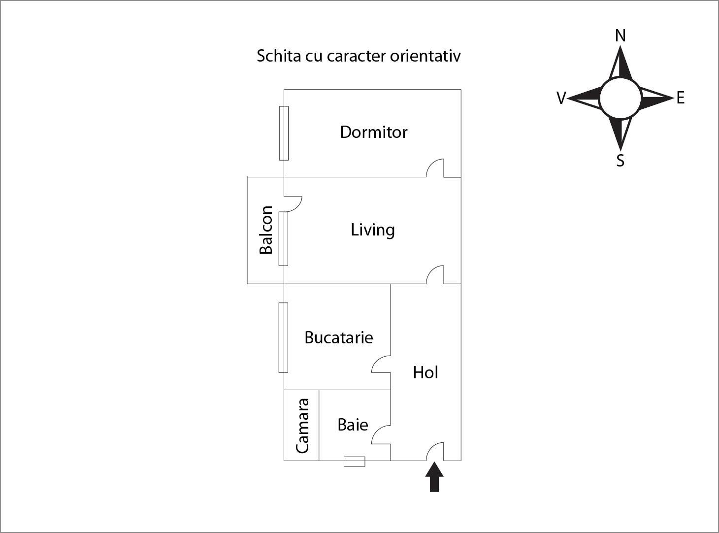 Apartament de vânzare 2 camere Central - 47832AV | BLITZ Cluj-Napoca | Poza1