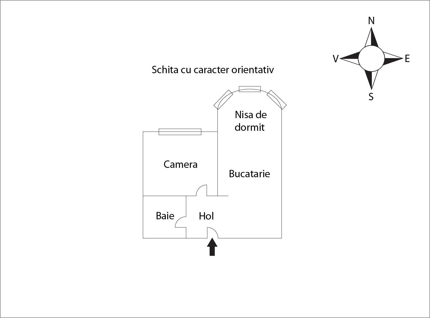 Garsonieră de vânzare Intre Lacuri - 47916AV | BLITZ Cluj-Napoca | Poza1