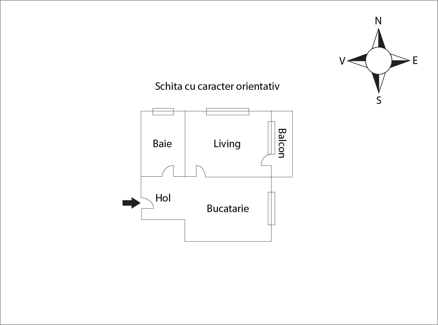 Garsonieră de vânzare Floreşti - 47940AV | BLITZ Cluj-Napoca | Poza1