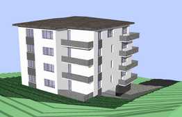 2 camere, semifinisat, zona linistita, 55 mp., zona Sub Cetate