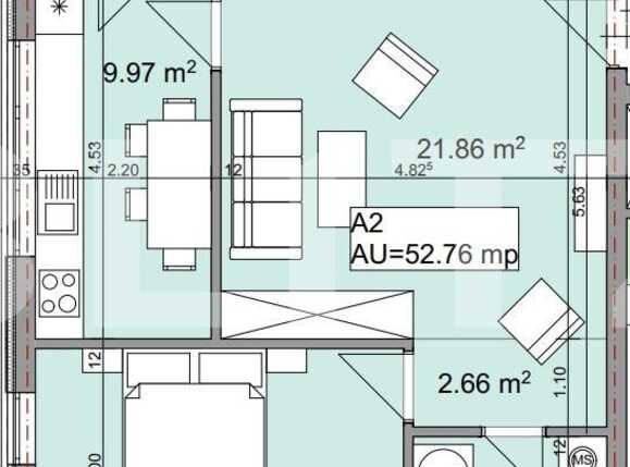 Apartament de vânzare 2 camere Iris - 47957AV | BLITZ Cluj-Napoca | Poza8