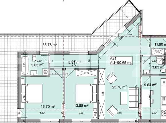Apartament de vânzare 3 camere Iris - 47967AV | BLITZ Cluj-Napoca | Poza8