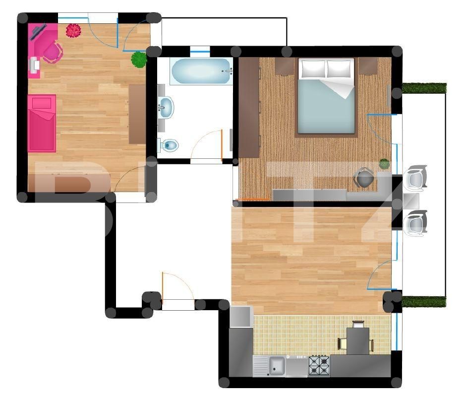 Apartament de vânzare 2 camere Manastur - 47998AV | BLITZ Cluj-Napoca | Poza8